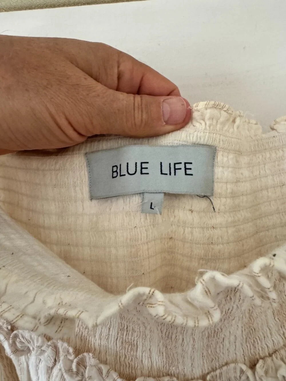 Blue Life mini skirt Sz L